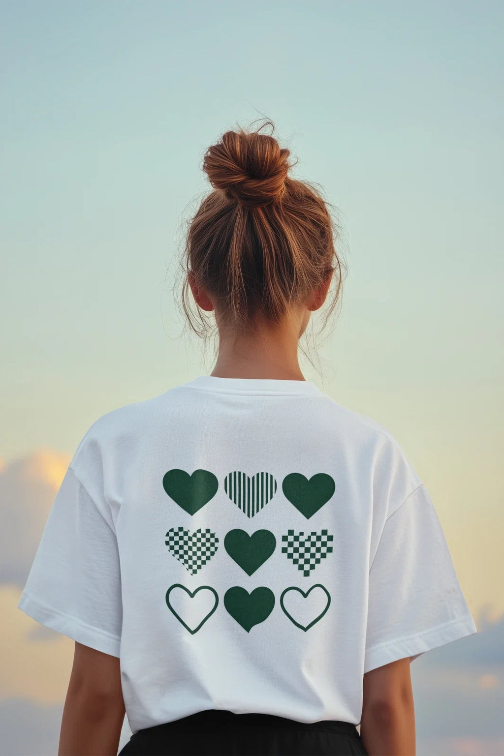 Show off your unique style with this modern heart - Adult & Kids T-Shirts, Sweatshirts & Hoodies apparel design preview 1
