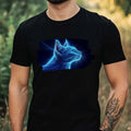 Mens Light Up Cat Print Cotton Size XS to 5XL - Adult & Kids T-Shirts, Sweatshirts & Hoodies apparel design preview 1