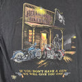 Vintage Hellraiser Biker Bar Mens XL Black POW MIA - Adult & Kids T-Shirts, Sweatshirts & Hoodies apparel design preview 1