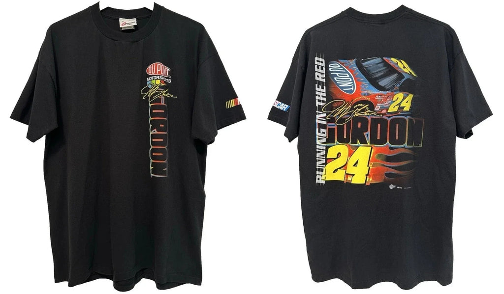 XL Vtg 2002 Jeff Gordon 24 Nascar DuPont Motorsports - Adult & Kids T-Shirts, Sweatshirts & Hoodies apparel design preview 1