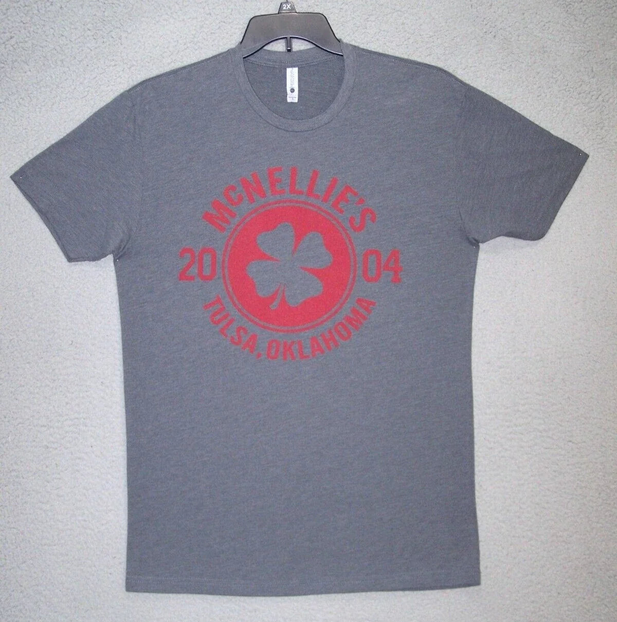 McNELLIES Adult Large Gray Graphic Tulsa Oklahoma - Adult & Kids T-Shirts, Sweatshirts & Hoodies apparel design preview 1