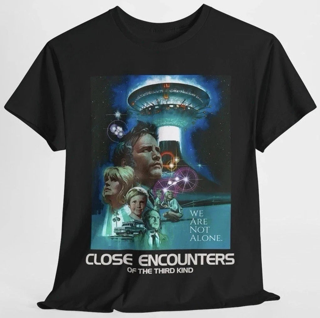 Close Encounters of the Third Kind 70's Spielberg - Adult & Kids T-Shirts, Sweatshirts & Hoodies apparel design preview 1