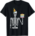 Skeleton Birthday Party Lazy Halloween Costume Funny - Adult & Kids T-Shirts, Sweatshirts & Hoodies apparel design preview 1