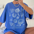 Seashell Bible Verse Ocean Life Coastal Aesthetic, - Adult & Kids T-Shirts, Sweatshirts & Hoodies apparel design preview 1