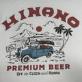 Roark x Hinano Premium Beer Cream White Graphic Size - Adult & Kids T-Shirts, Sweatshirts & Hoodies apparel design preview 1