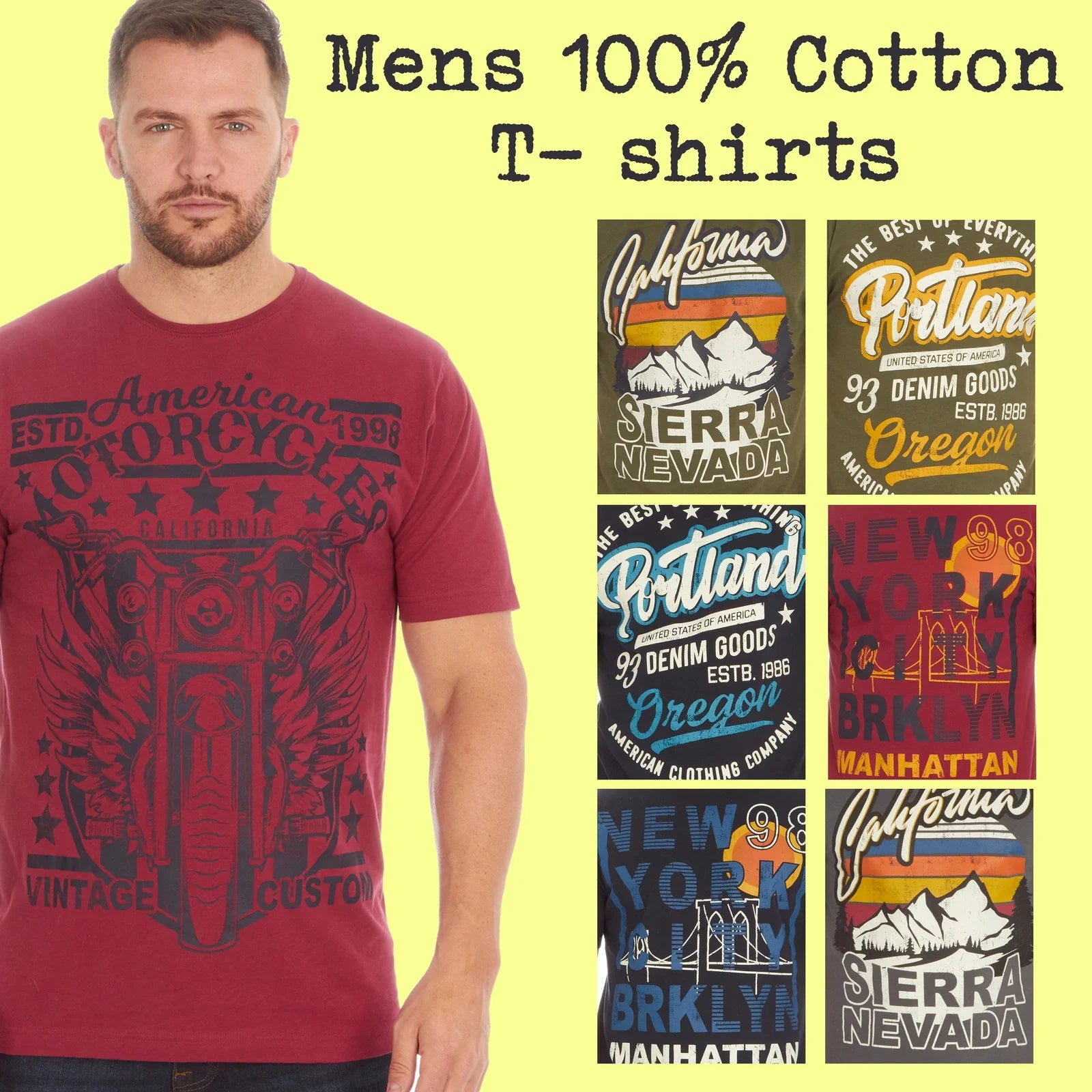 Mens Summer Medium Large X-Large XX-Large 100% Cotton - Adult & Kids T-Shirts, Sweatshirts & Hoodies apparel design preview 1