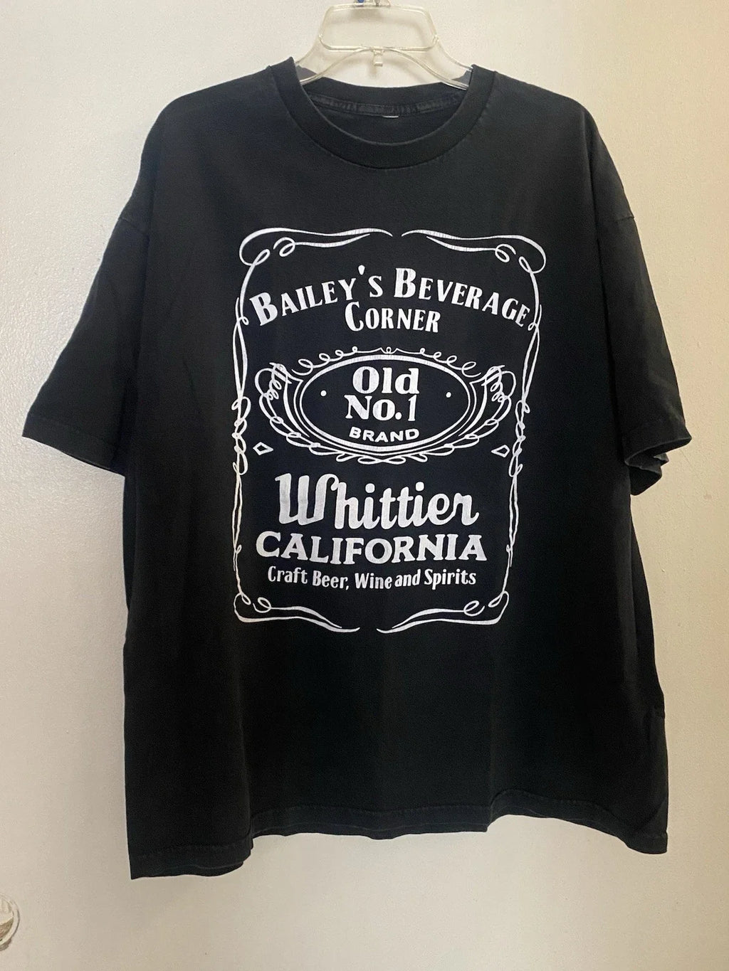Men's Black 2XL Bailey's Beverage Corner Whitter CA - Adult & Kids T-Shirts, Sweatshirts & Hoodies apparel design preview 1