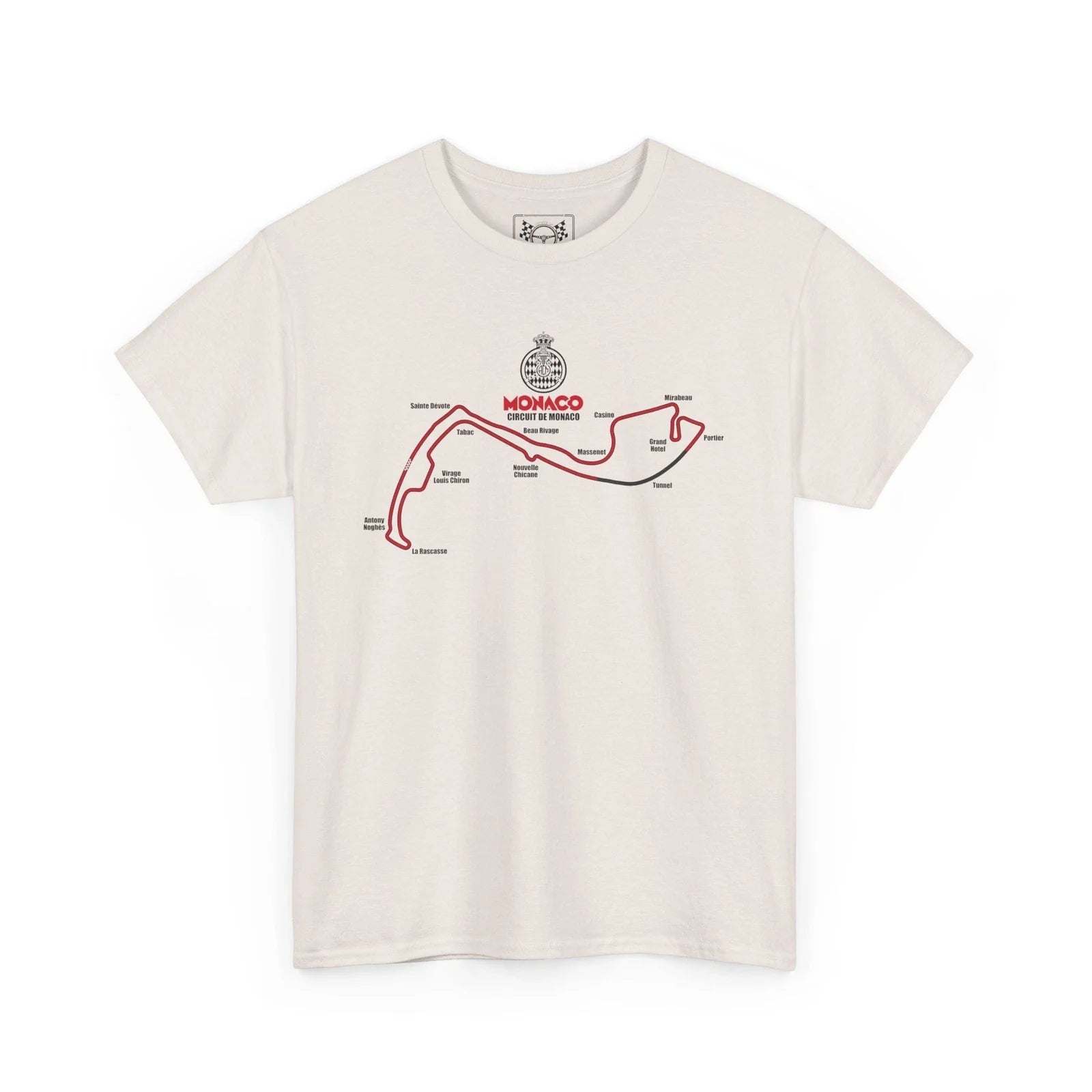 Monaco GP Circuit Map Street Race Track Formula - Adult & Kids T-Shirts, Sweatshirts & Hoodies apparel design preview 1