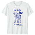 He Left The 99 To Lost Sheep Lamb Christian Faith - Adult & Kids T-Shirts, Sweatshirts & Hoodies apparel design preview 1