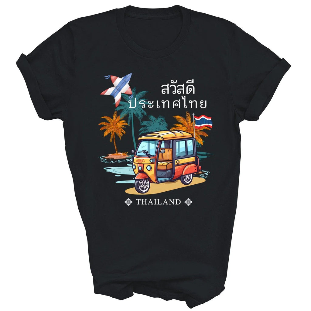 Thai Travel Vacation Sawasdee Thailand Gift - Adult & Kids T-Shirts, Sweatshirts & Hoodies apparel design preview 1