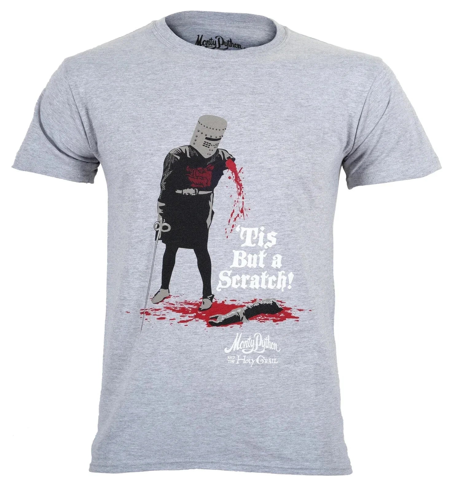 Official Monty Python Tis But A Scratch New Holy - Adult & Kids T-Shirts, Sweatshirts & Hoodies apparel design preview 1
