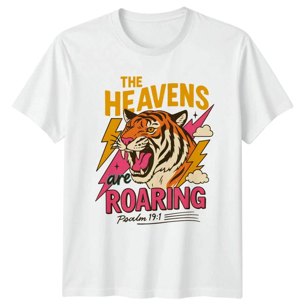 The Heavens Are Roaring Psalm 19 1 Christian Faith - Adult & Kids T-Shirts, Sweatshirts & Hoodies apparel design preview 1