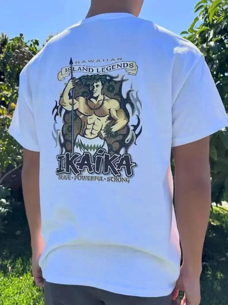 Hawaiian Ikaika Legends Surfing Premium Warriors - Adult & Kids T-Shirts, Sweatshirts & Hoodies apparel design preview 1
