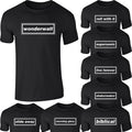 Oasis Song 100% Cotton, Black, Adult - Adult & Kids T-Shirts, Sweatshirts & Hoodies apparel design preview 1