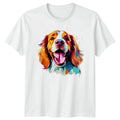 Colorful Spaniel Dog Pet Lover Gift For Him And Her - Adult & Kids T-Shirts, Sweatshirts & Hoodies apparel design preview 1