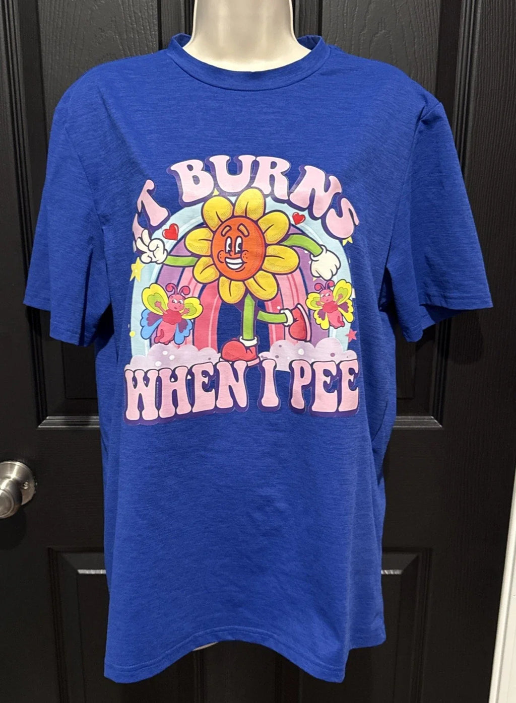 It Burns When I Pee Funny Sarcastic Ironic Large - Adult & Kids T-Shirts, Sweatshirts & Hoodies apparel design preview 1