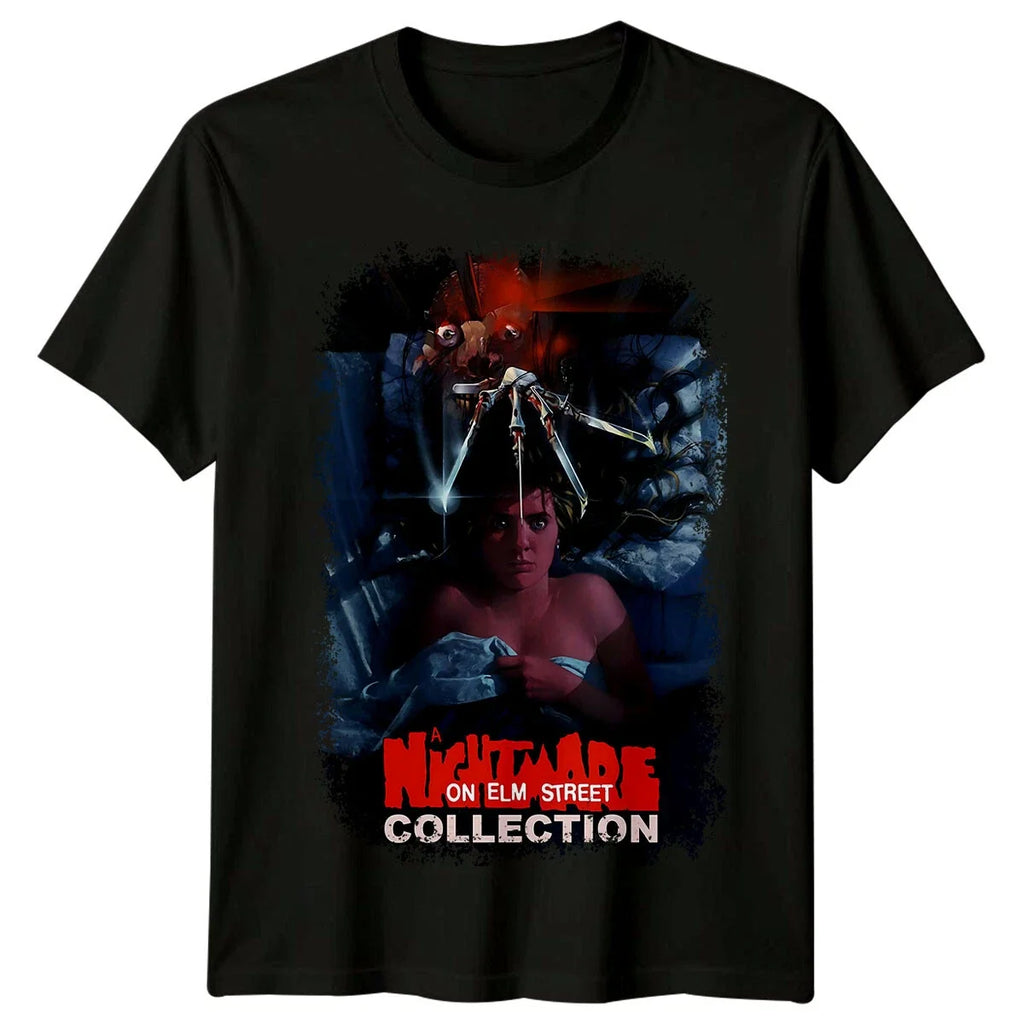 A Nightmare on Elm Street Movie Poster Inspired Retro - Adult & Kids T-Shirts, Sweatshirts & Hoodies apparel design preview 1