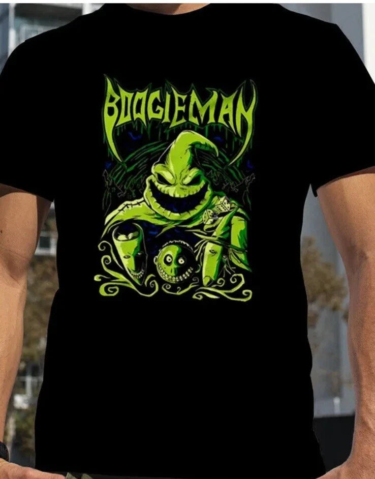 Oogie Boogieman Happy Halloween New Size Large Unisex - Adult & Kids T-Shirts, Sweatshirts & Hoodies apparel design preview 1
