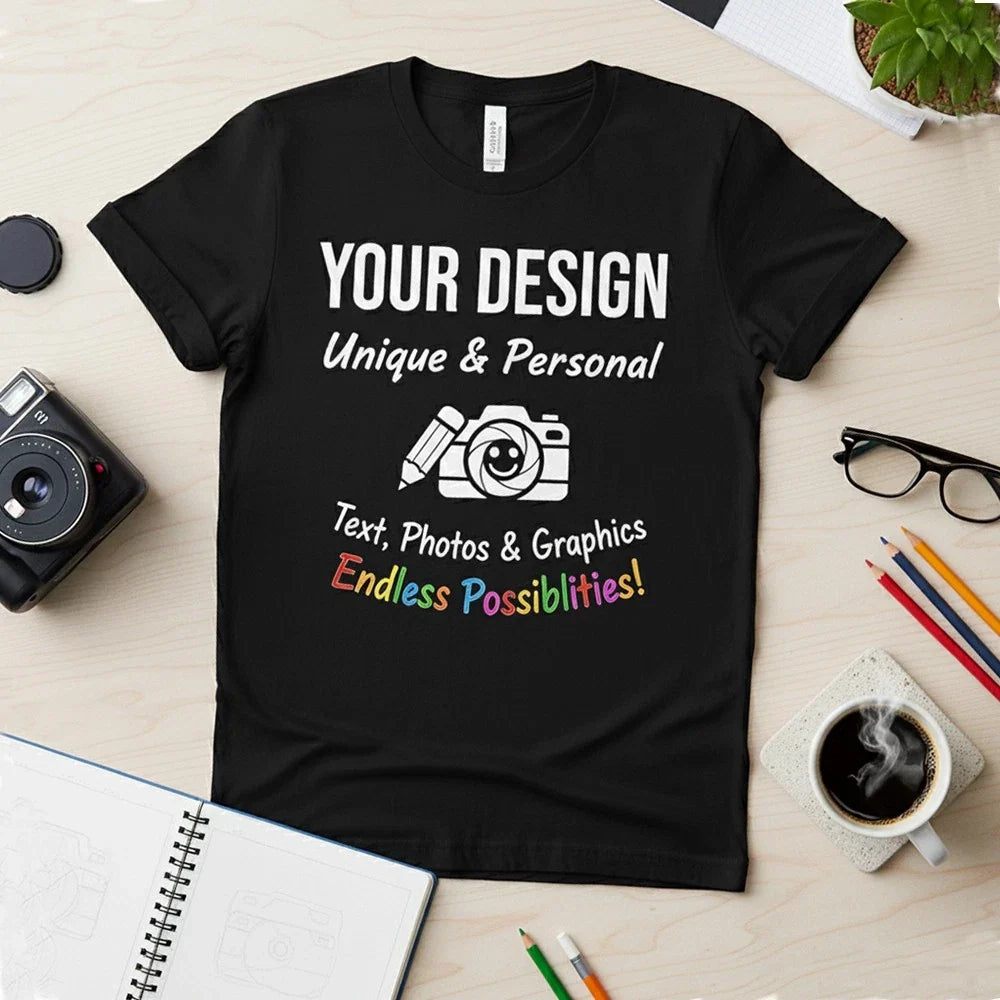 Personalised Mens Womens Kids UK Any Text And Photo - Adult & Kids T-Shirts, Sweatshirts & Hoodies apparel design preview 1