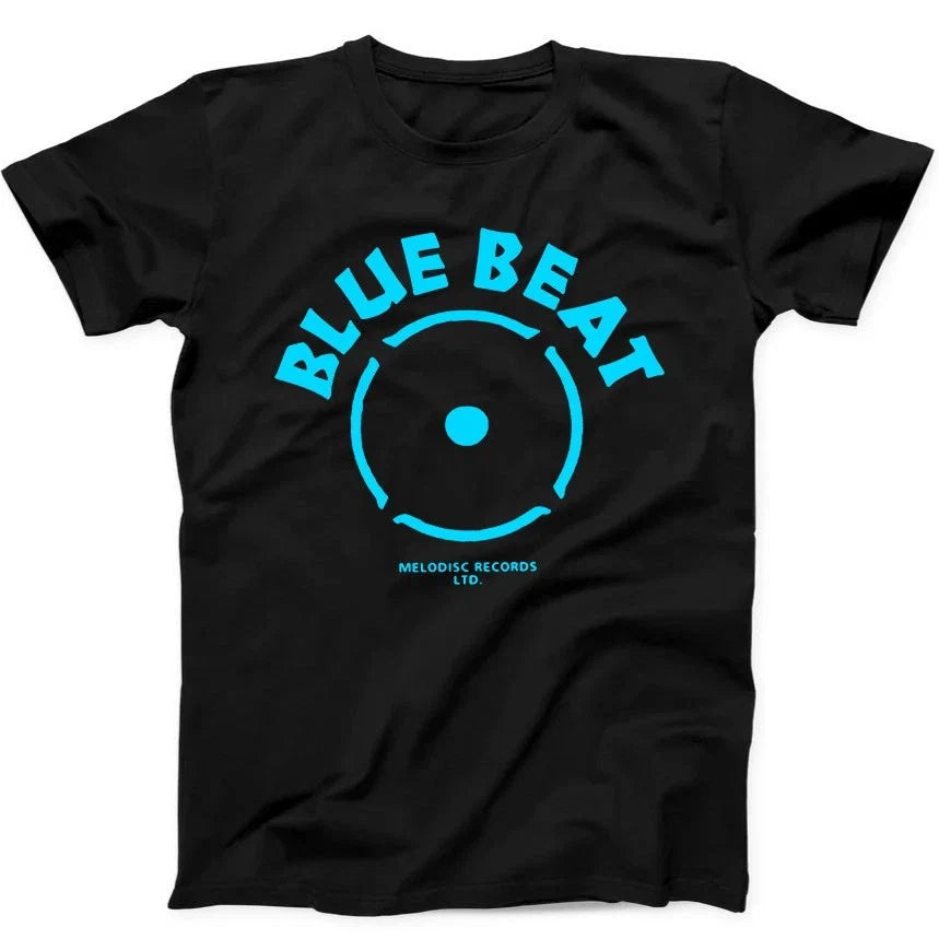 Blue Beat Records Inspired Label Vinyl R&B Ska 357 - Adult & Kids T-Shirts, Sweatshirts & Hoodies apparel design preview 1