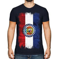 Missouri Zustand Grunge Flagge Herren Missourian Hemd - Adult & Kids T-Shirts, Sweatshirts & Hoodies apparel design preview 1