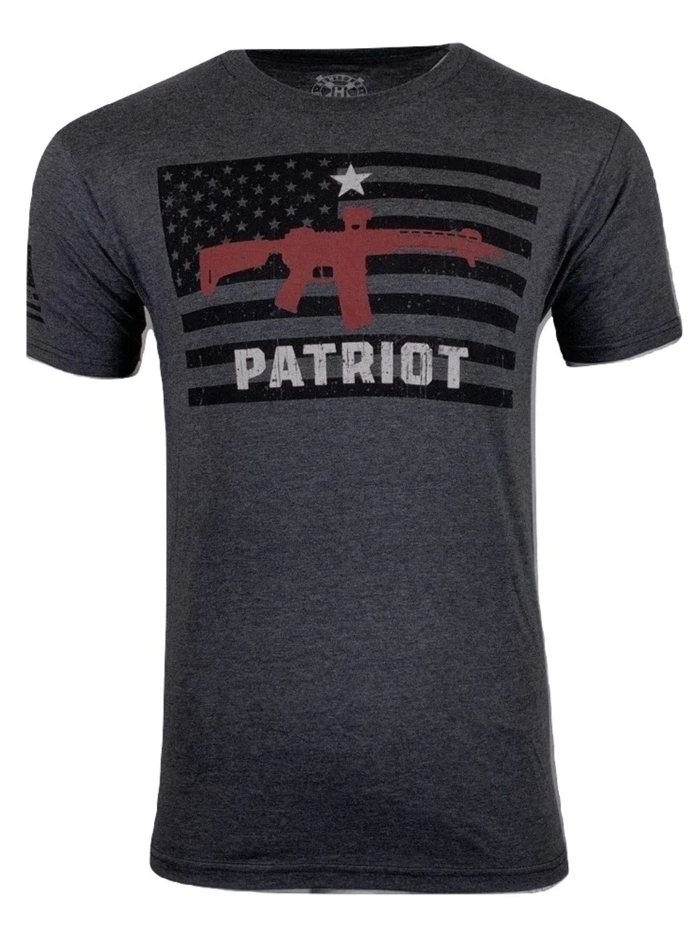 Howitzer Style Men's PATRIOT USA Gray Military Grunt - Adult & Kids T-Shirts, Sweatshirts & Hoodies apparel design preview 1