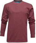 Mens Henley Jumper Top Plain Grandad Neck Waffle Knit - Adult & Kids T-Shirts, Sweatshirts & Hoodies apparel design preview 1