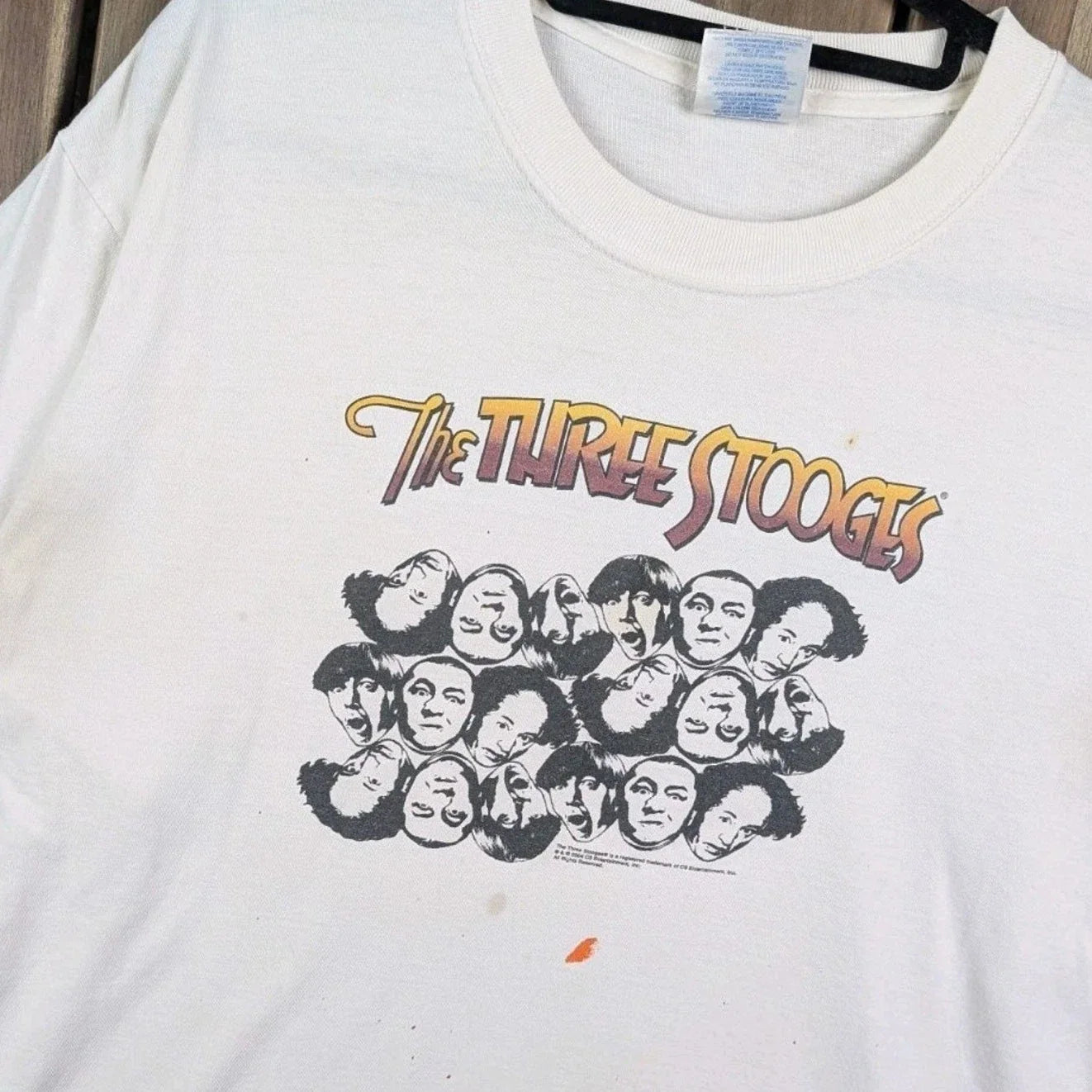 Three Stooges Vintage Y2K Distressed Funny Humor TV - Adult & Kids T-Shirts, Sweatshirts & Hoodies apparel design preview 1