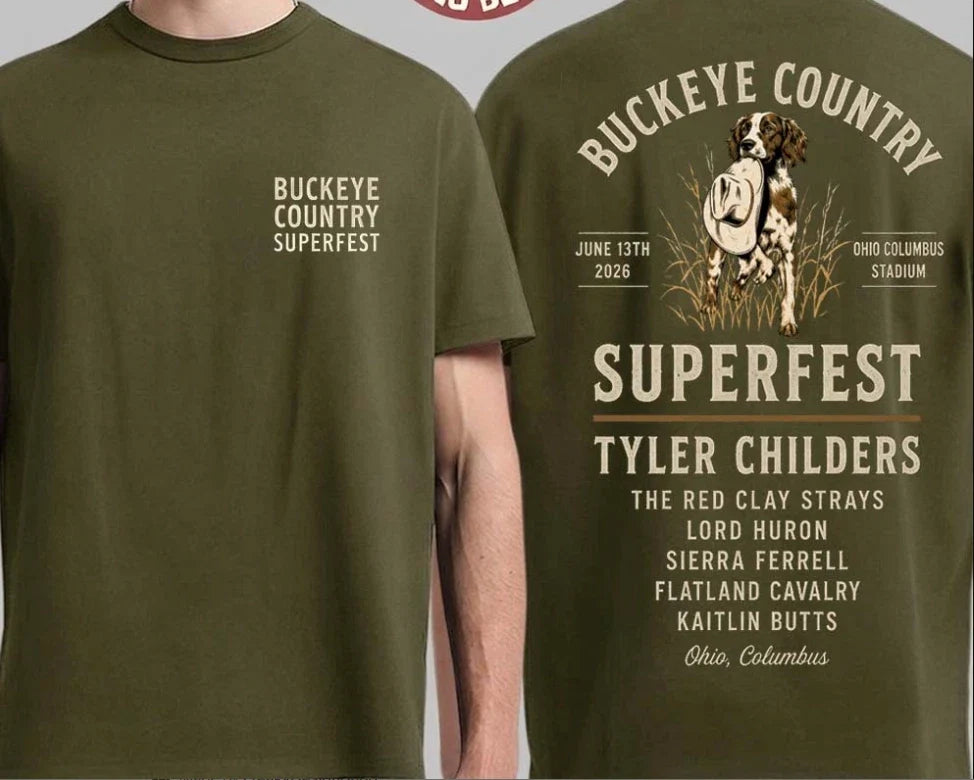 NEW! Bucke,ye Country 2026 Exclusive Gift- Columbus - Adult & Kids T-Shirts, Sweatshirts & Hoodies apparel design preview 1
