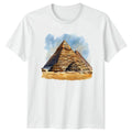 Giza Pyramids Ancient Egypt Landmarks Mens Womens - Adult & Kids T-Shirts, Sweatshirts & Hoodies apparel design preview 1