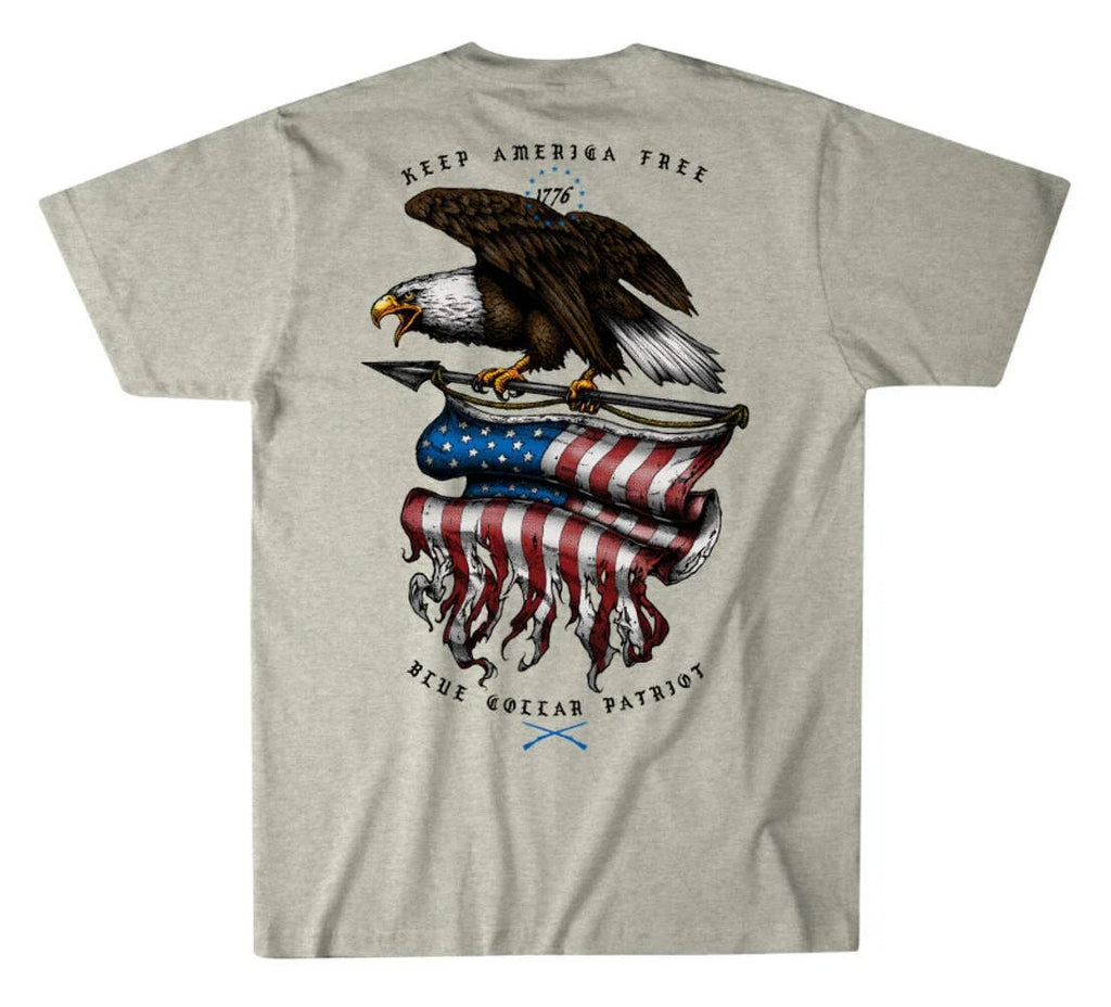Howitzer Style Men's Blue Collar Eagle Military Grunt - Adult & Kids T-Shirts, Sweatshirts & Hoodies apparel design preview 1