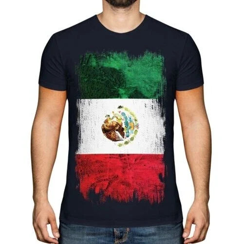 Mexico Grunge Flagge Herren México Mexikanisch M? - Adult & Kids T-Shirts, Sweatshirts & Hoodies apparel design preview 1