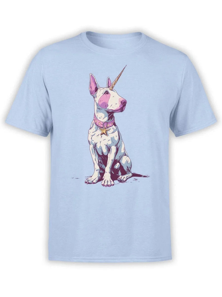 FANTUCCI Bullycorn Whimsical Unicorn Dog Bull Terrier - Adult & Kids T-Shirts, Sweatshirts & Hoodies apparel design preview 1
