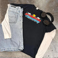 Y2k car racing grunge racetrack summertime school - Adult & Kids T-Shirts, Sweatshirts & Hoodies apparel design preview 1