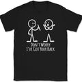 Don't Worry I've Got Your Back Funny Sarcastic - Adult & Kids T-Shirts, Sweatshirts & Hoodies apparel design preview 1