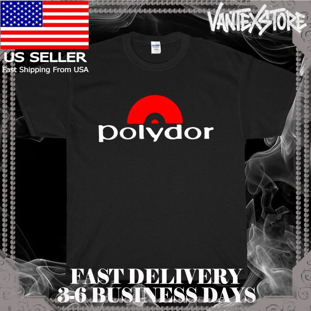 NEW POLYDOR RECORDS LOGO MEN'S FUNNY AMERICAN USA - Adult & Kids T-Shirts, Sweatshirts & Hoodies apparel design preview 1