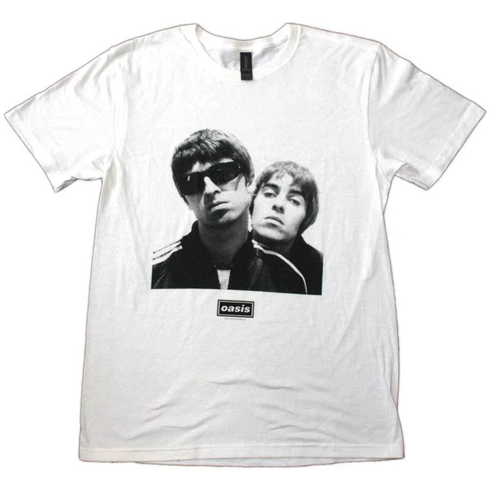 Oasis Noel Liam Gallagher Photo Official Band New - Adult & Kids T-Shirts, Sweatshirts & Hoodies apparel design preview 1