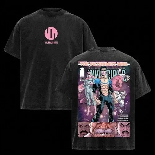 Invincible Animated TV Series Cotton Unisex Omni-Man - Adult & Kids T-Shirts, Sweatshirts & Hoodies apparel design preview 1