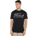 Ford Chrome Logo S-5XL, Black - Adult & Kids T-Shirts, Sweatshirts & Hoodies apparel design preview 1