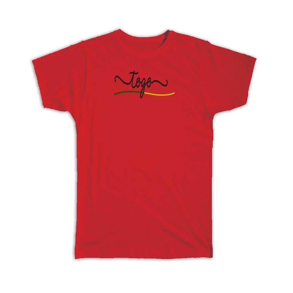 Gift Togo Flag Colors Togolese Travel Expat Country - Adult & Kids T-Shirts, Sweatshirts & Hoodies apparel design preview 1
