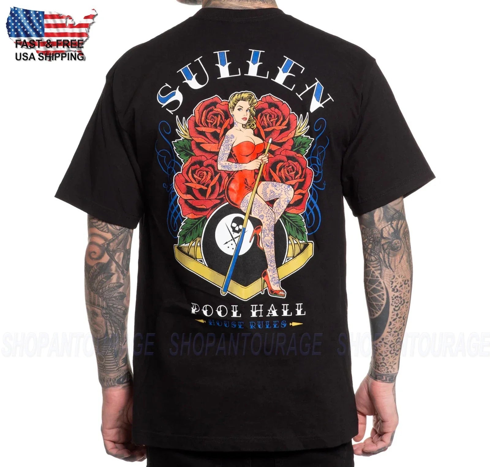 Sullen Art Collective House Rules Standard SCM6940 - Adult & Kids T-Shirts, Sweatshirts & Hoodies apparel design preview 1