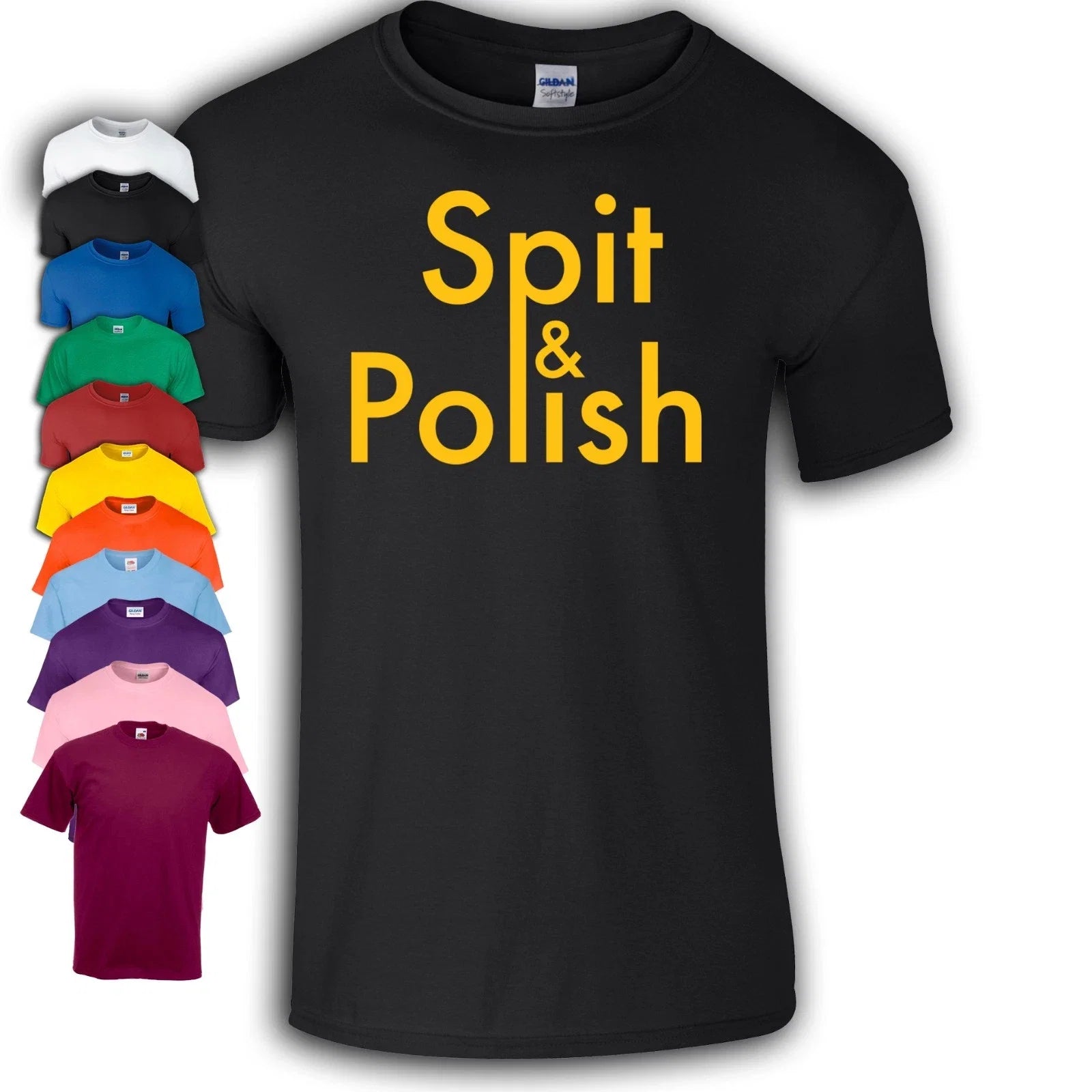 Spit and Polish Tip Toe - Adult & Kids T-Shirts, Sweatshirts & Hoodies apparel design preview 1