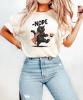 No Kings in America Black Cat Funny Political Meme - Adult & Kids T-Shirts, Sweatshirts & Hoodies apparel design preview 1