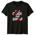 Stay Cool And Shine Minimalist Positivity Birthday - Adult & Kids T-Shirts, Sweatshirts & Hoodies apparel design preview 1