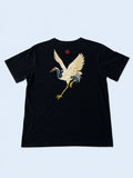 Jiepaiyieu Crane Embroidery Graphic Oversized fit - Adult & Kids T-Shirts, Sweatshirts & Hoodies apparel design preview 1