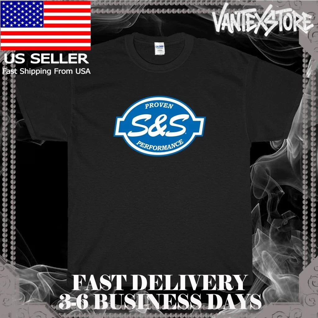 NEW S&S CYCLE PROVEN PERFORMANCE LOGO MEN'S FUNNY - Adult & Kids T-Shirts, Sweatshirts & Hoodies apparel design preview 1