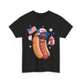 4th of July Hotdog Funny Fourth USA Flag - Adult & Kids T-Shirts, Sweatshirts & Hoodies apparel design preview 1