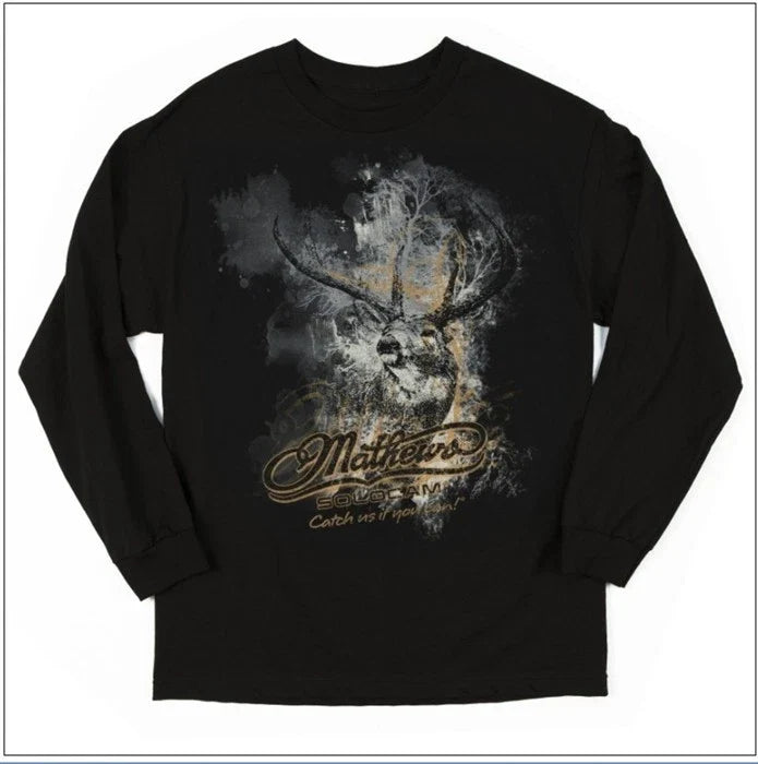 Mathews Solocam Elusive (Black) - Adult & Kids T-Shirts, Sweatshirts & Hoodies apparel design preview 1
