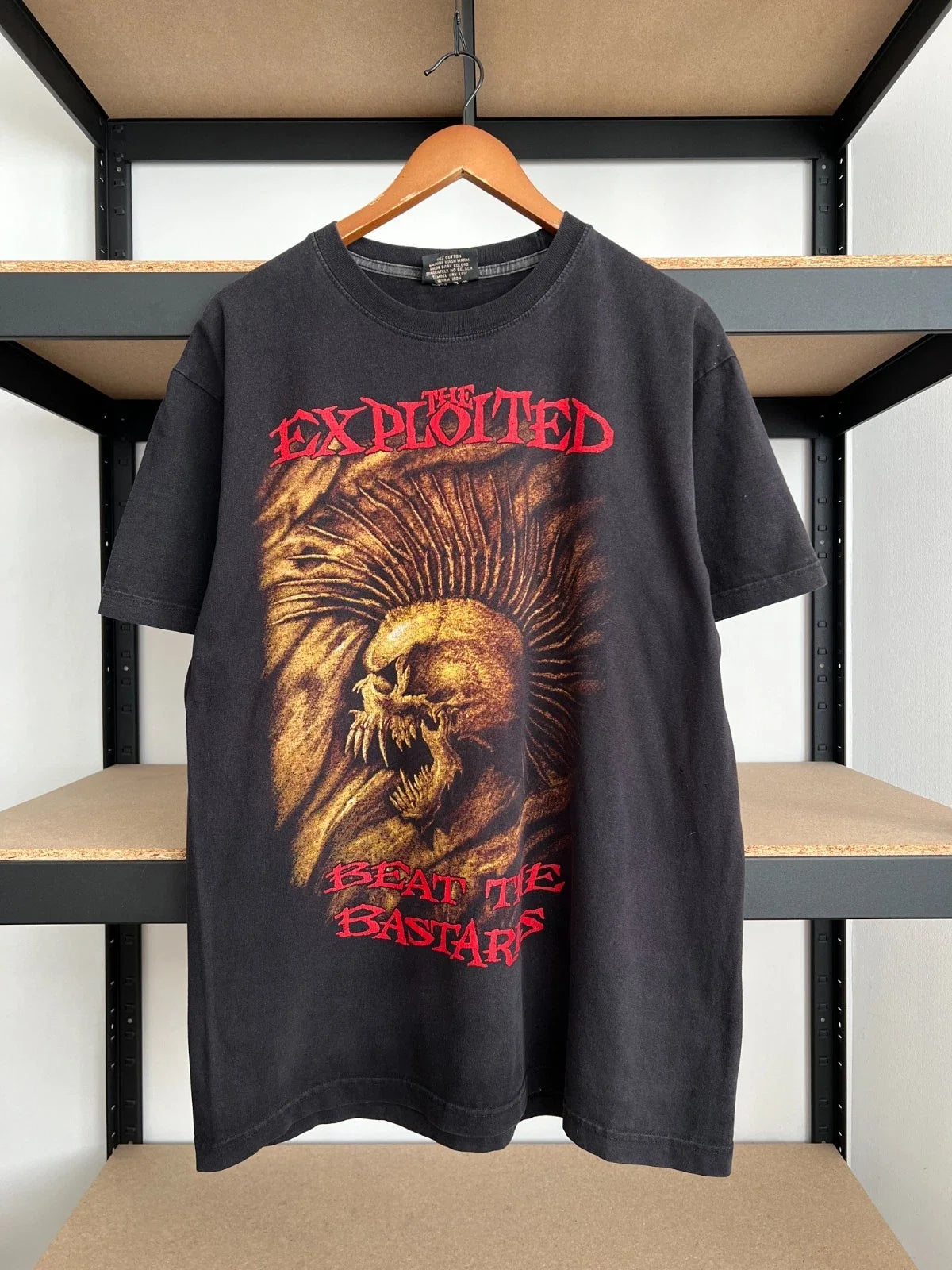 Vintage 90s The Exploited Beat Bastards Punk Rock Sz - Adult & Kids T-Shirts, Sweatshirts & Hoodies apparel design preview 1