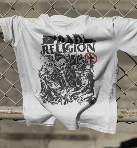 BAD RELIGION MOSH PIT - Adult & Kids T-Shirts, Sweatshirts & Hoodies apparel design preview 1
